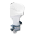 OuterEnvy Solid White outboard motor cover on Mercury